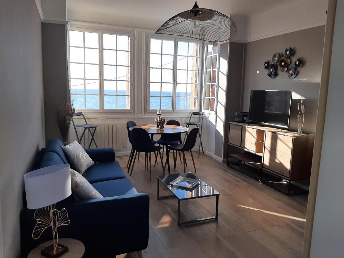 Au Gre Des Marees, Appartement Face A La Mer, Classe 3 Etoiles オー エクステリア 写真